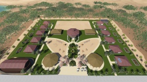 Campus postcard